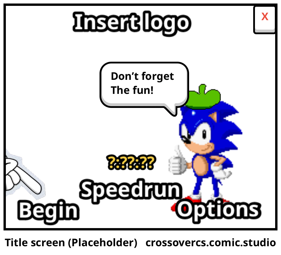 Title screen (Placeholder)