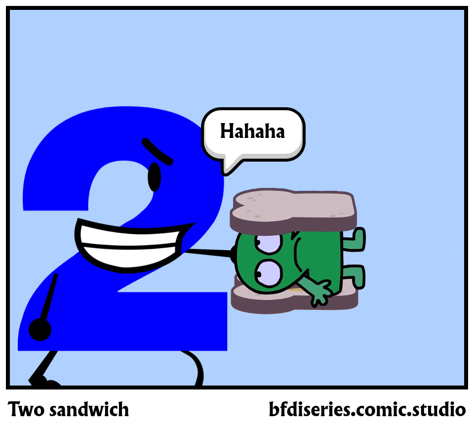 Two sandwich