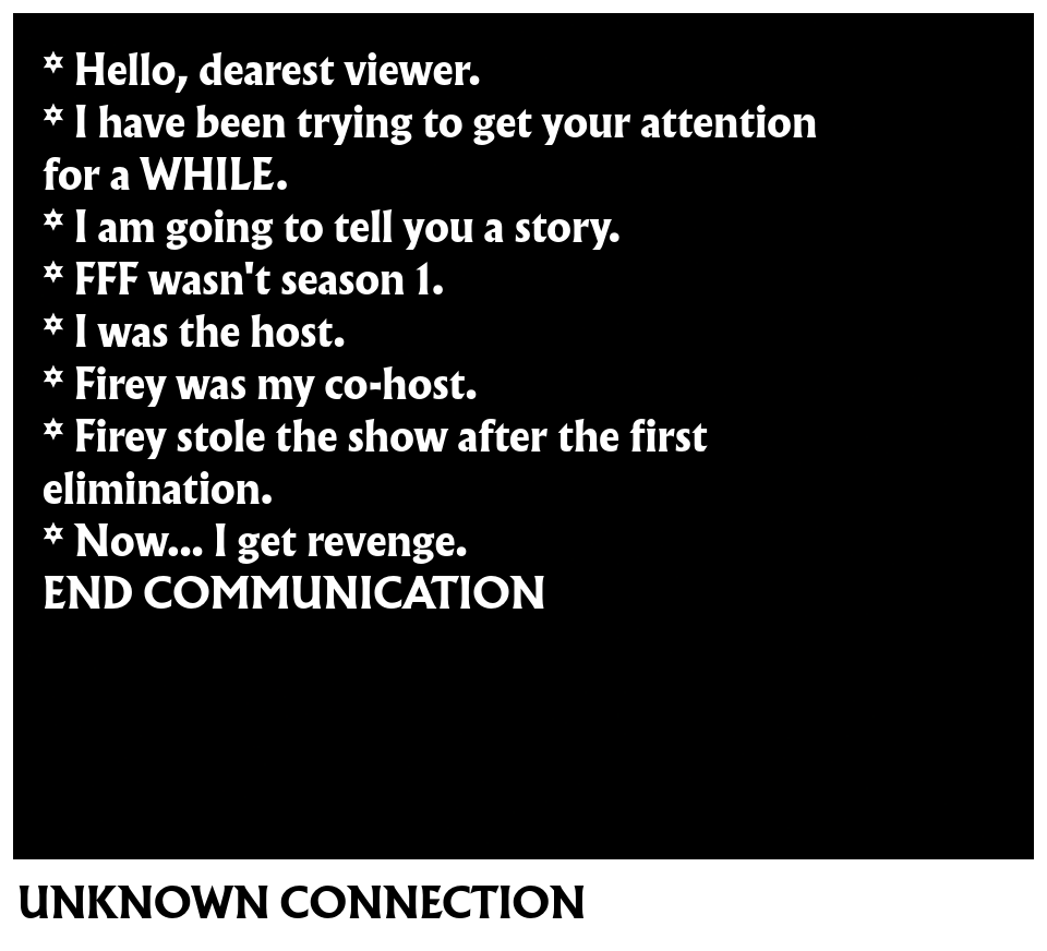 UNKNOWN CONNECTION