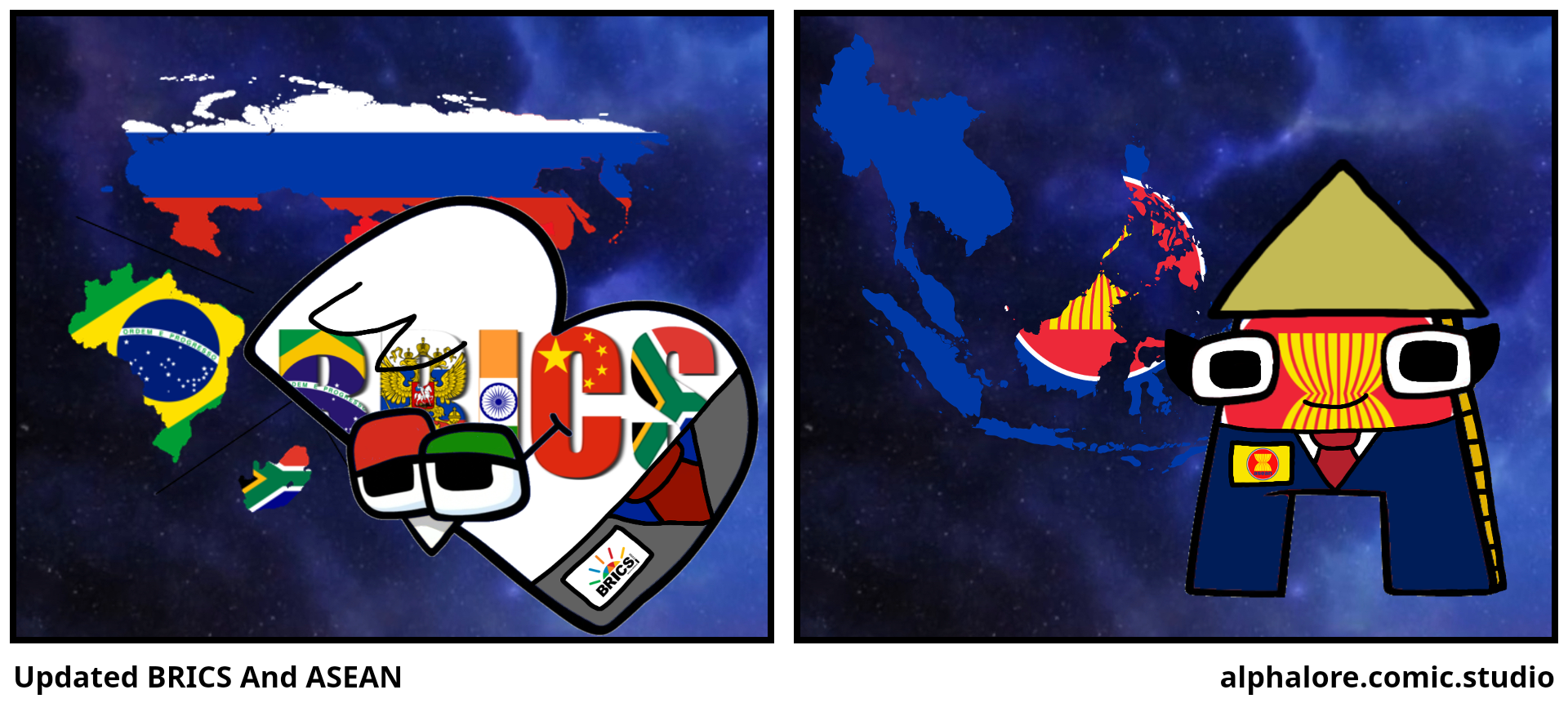 Updated BRICS And ASEAN