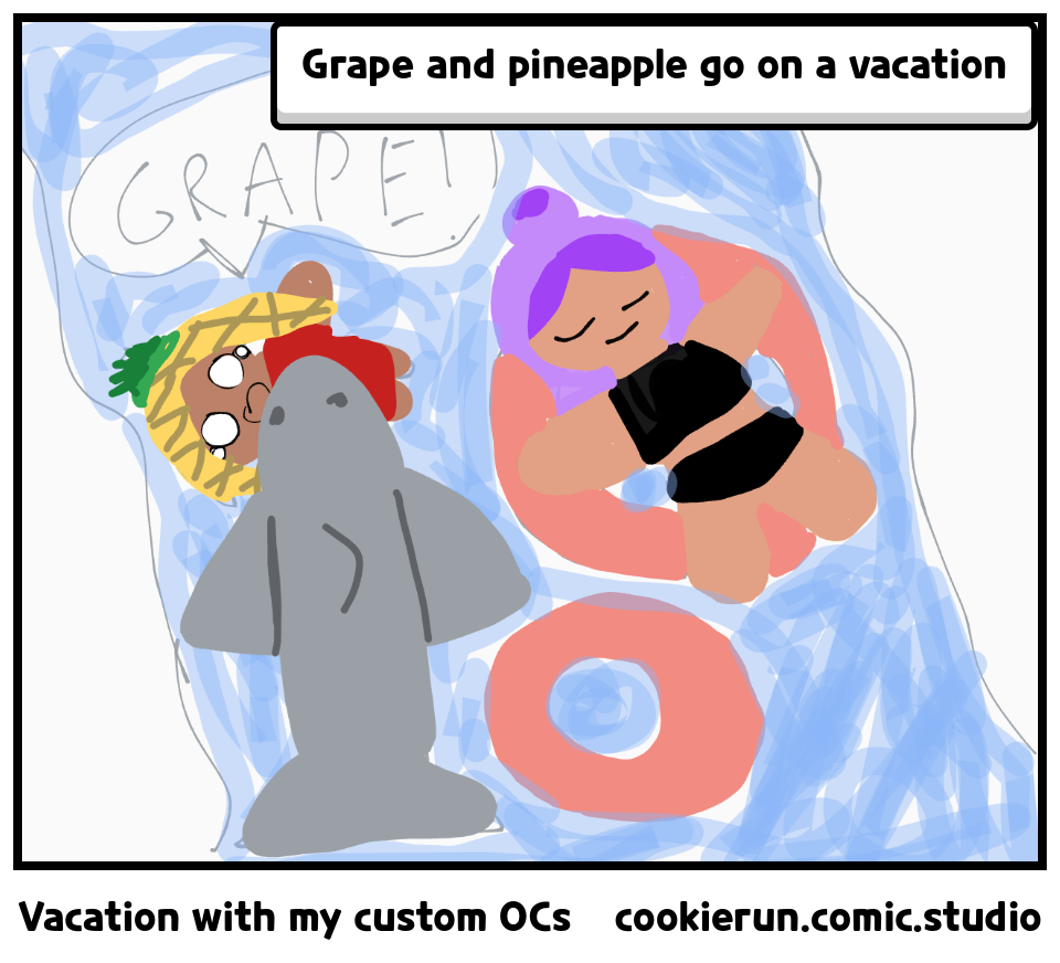 Vacation with my custom OCs