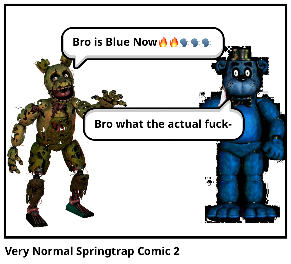 Very Normal Springtrap Comic 2