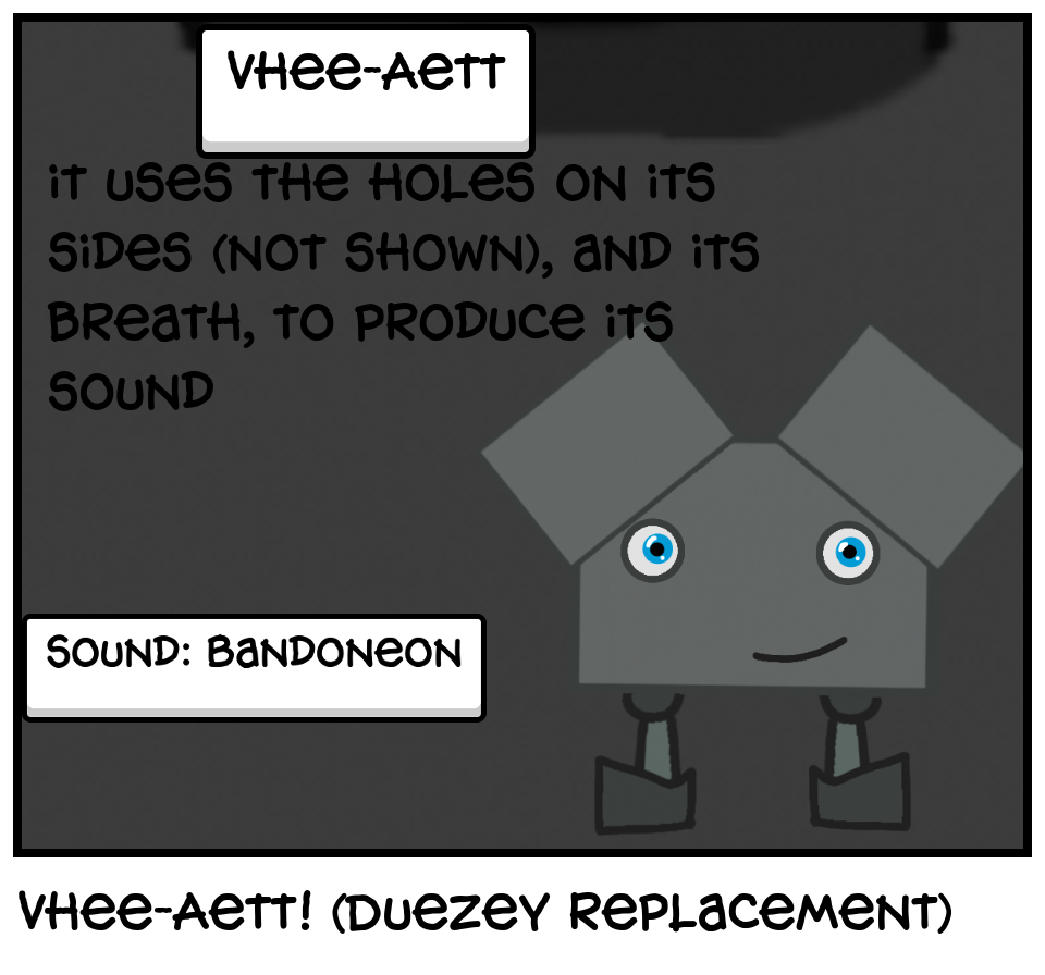 Vhee-Aett! (Duezey replacement)