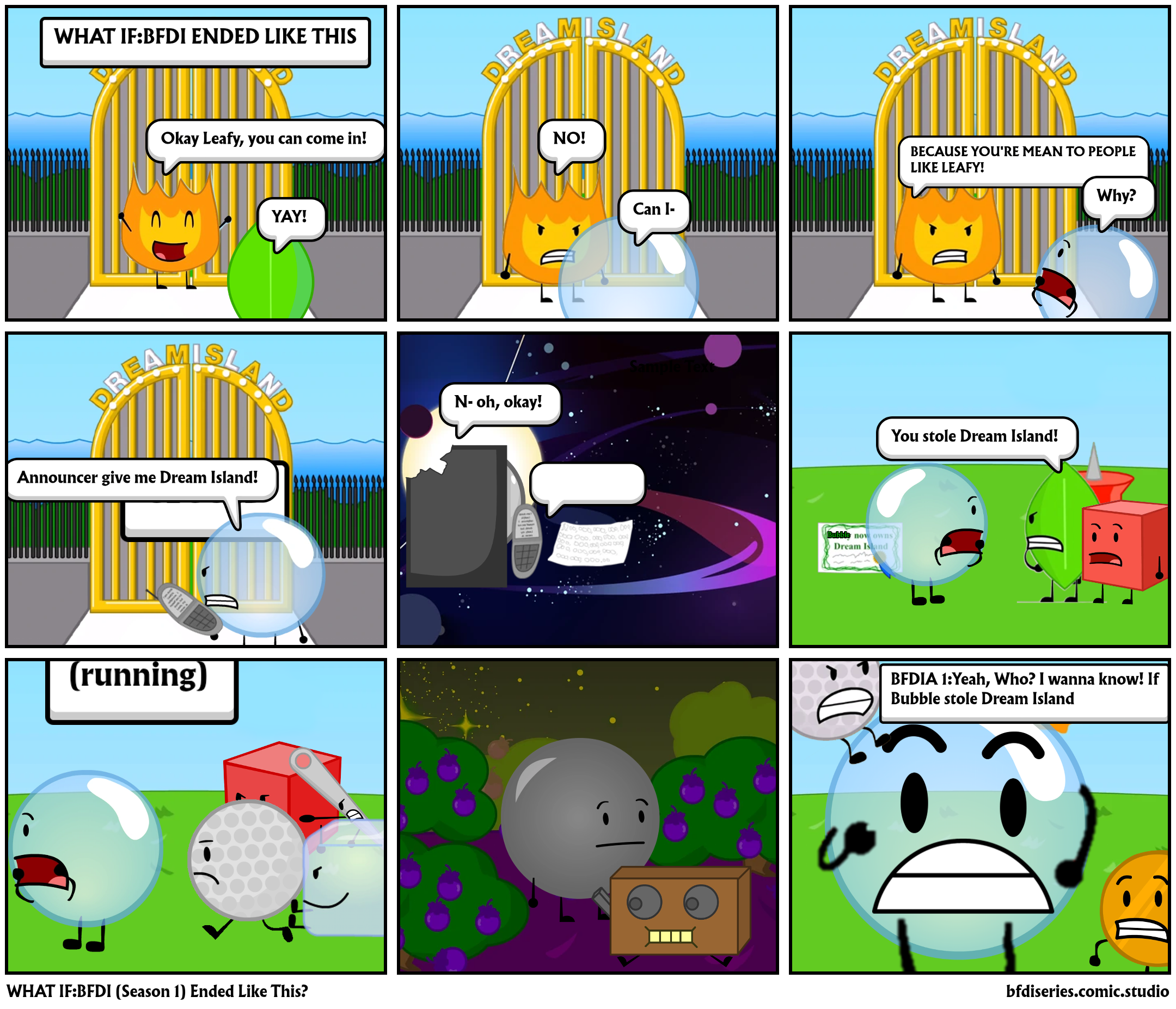 WHAT IF:BFDI (Season 1) Ended Like This? 