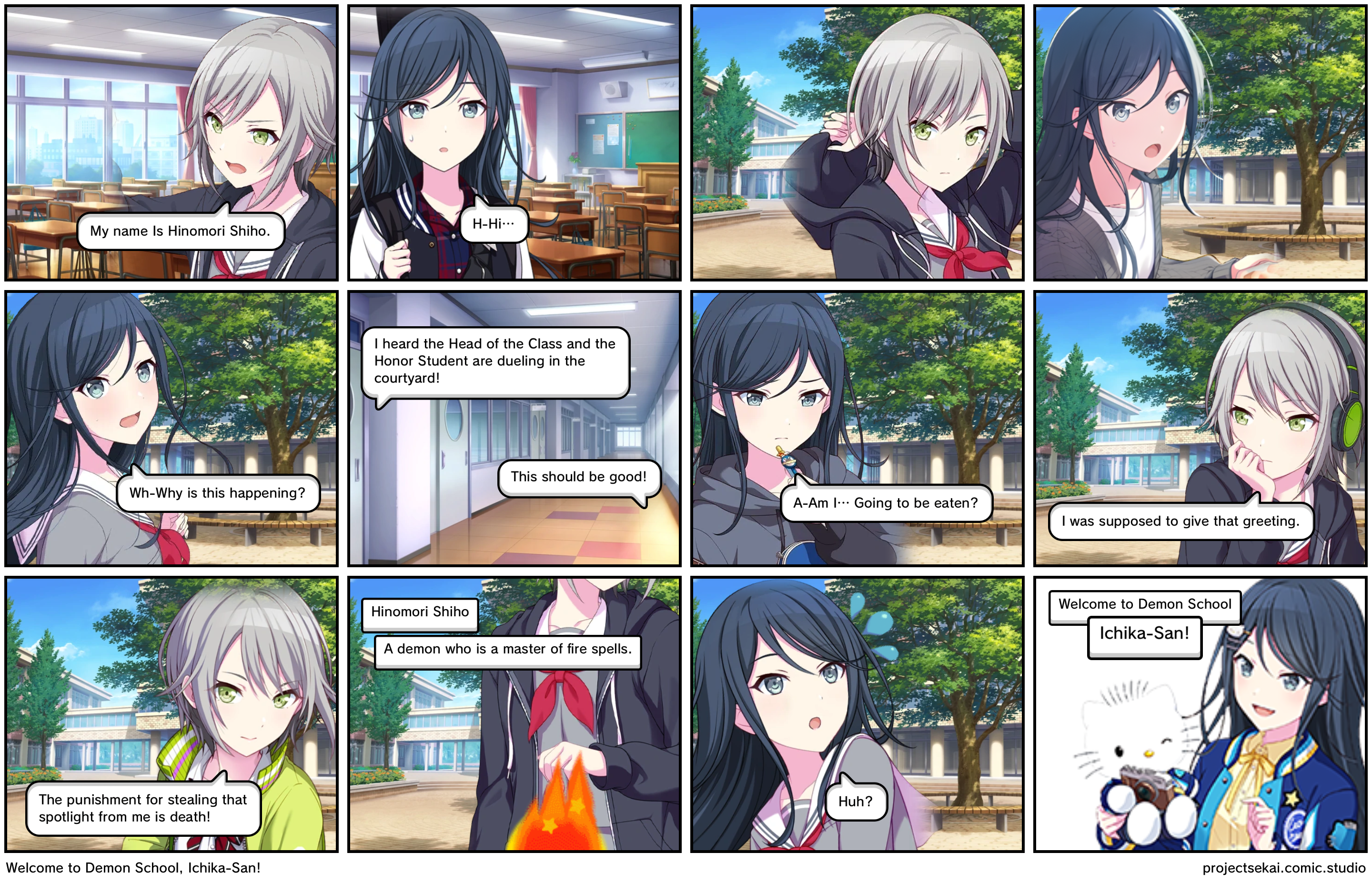 Welcome to Demon School, Ichika-San!