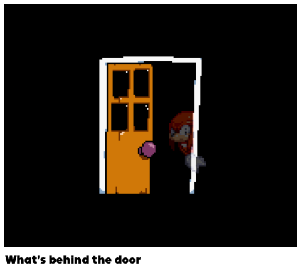 What’s behind the door