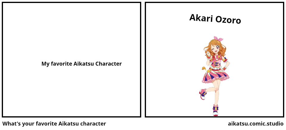 What's your favorite Aikatsu character