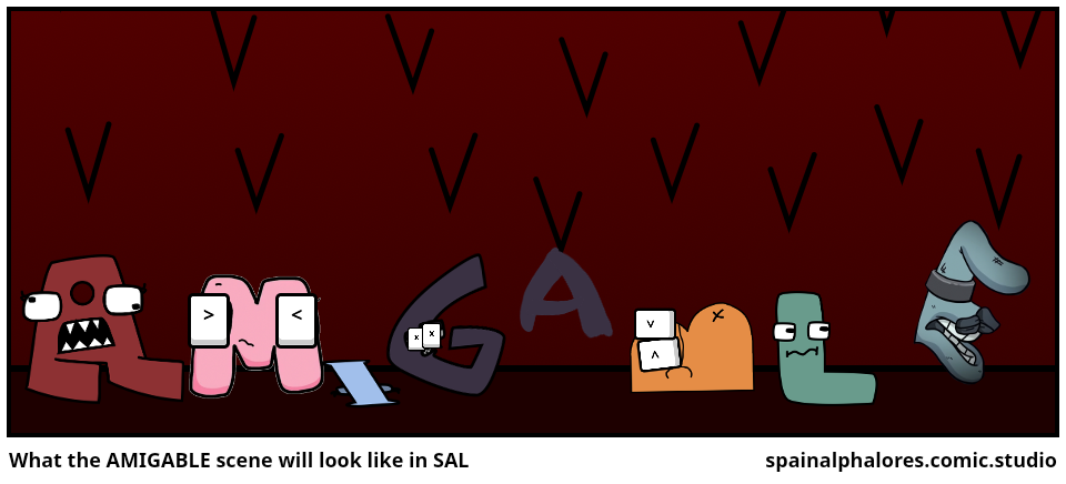 What the AMIGABLE scene will look like in SAL