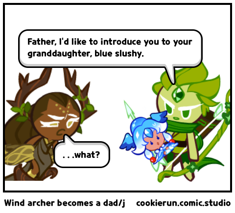 Wind archer becomes a dad/j