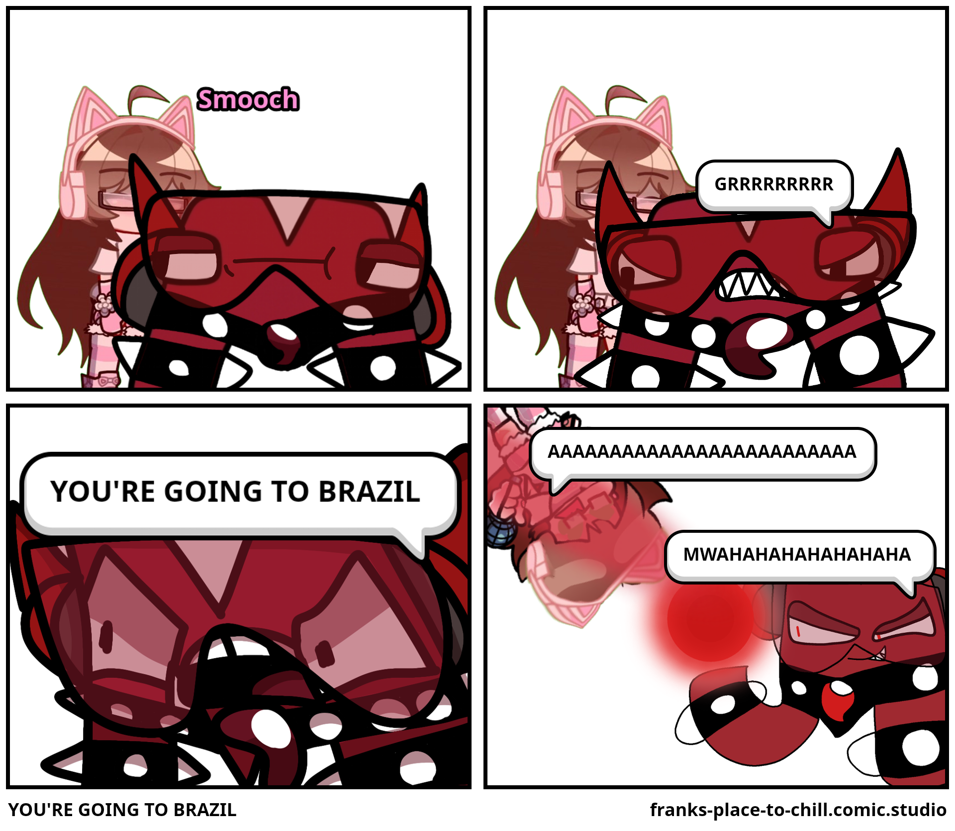 YOU'RE GOING TO BRAZIL