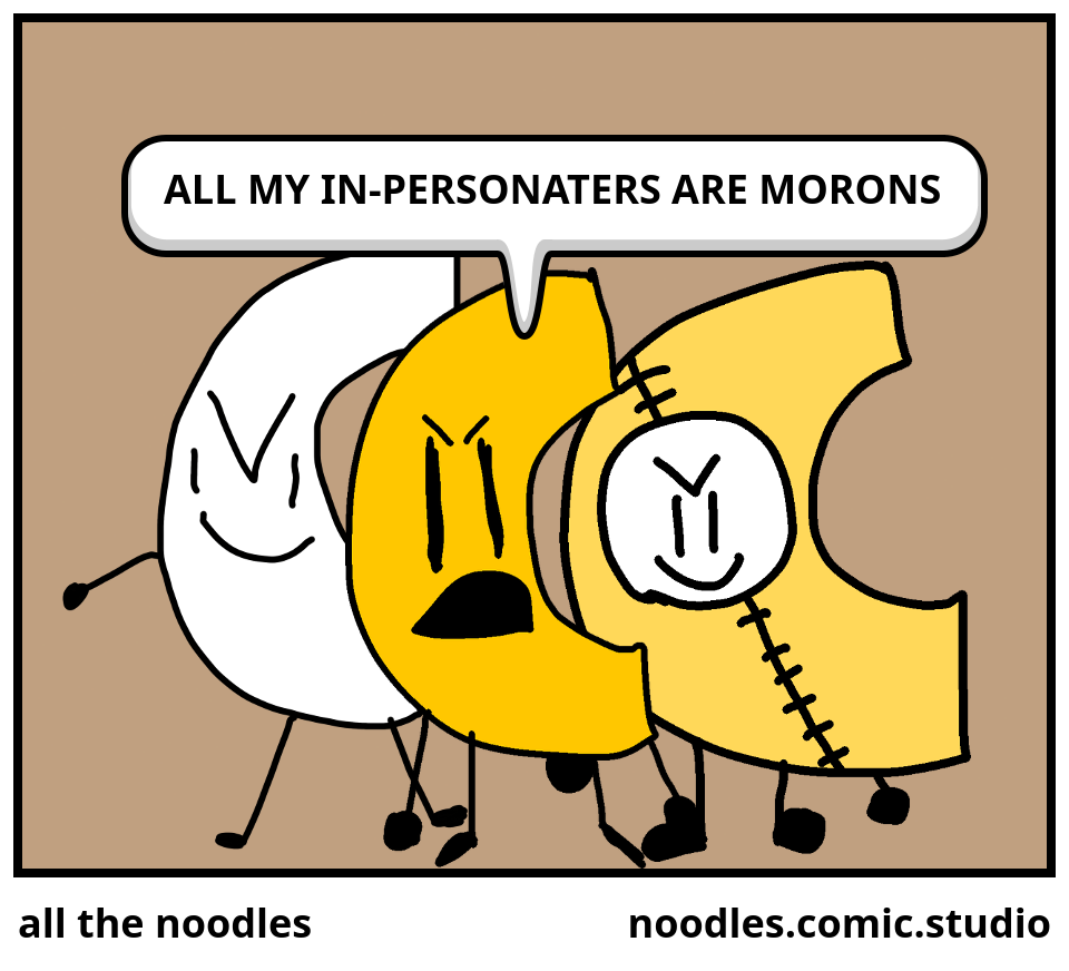 all the noodles