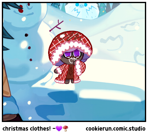christmas clothes! -💜🍄