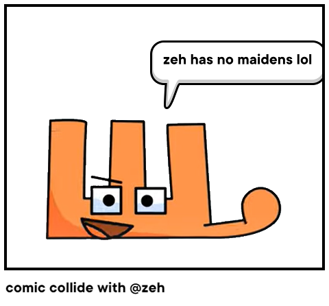 comic collide with @zeh