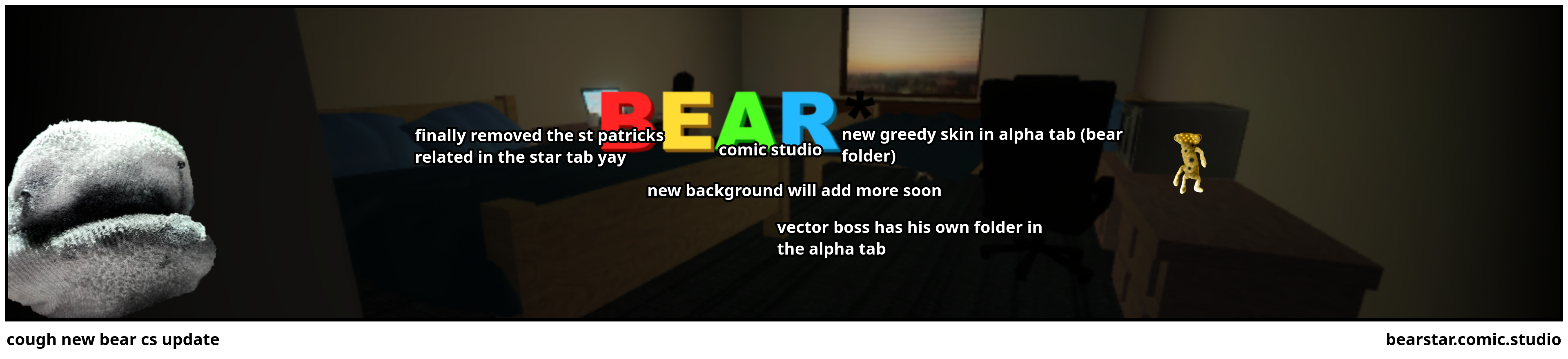 cough new bear cs update