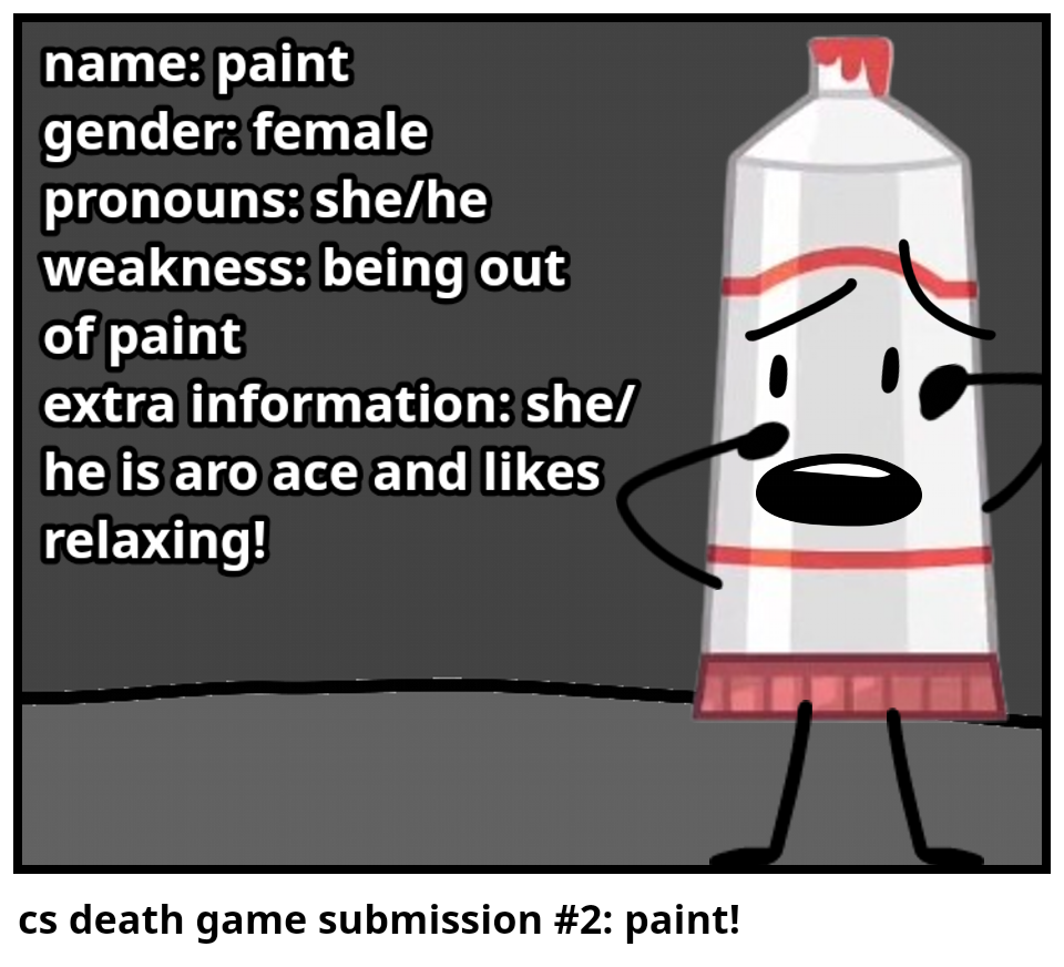 cs death game submission #2: paint!