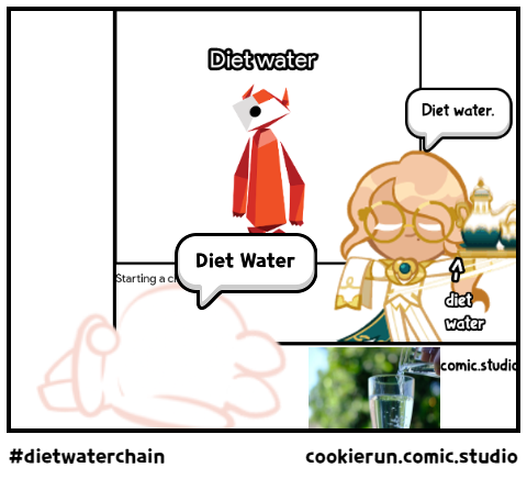 #dietwaterchain