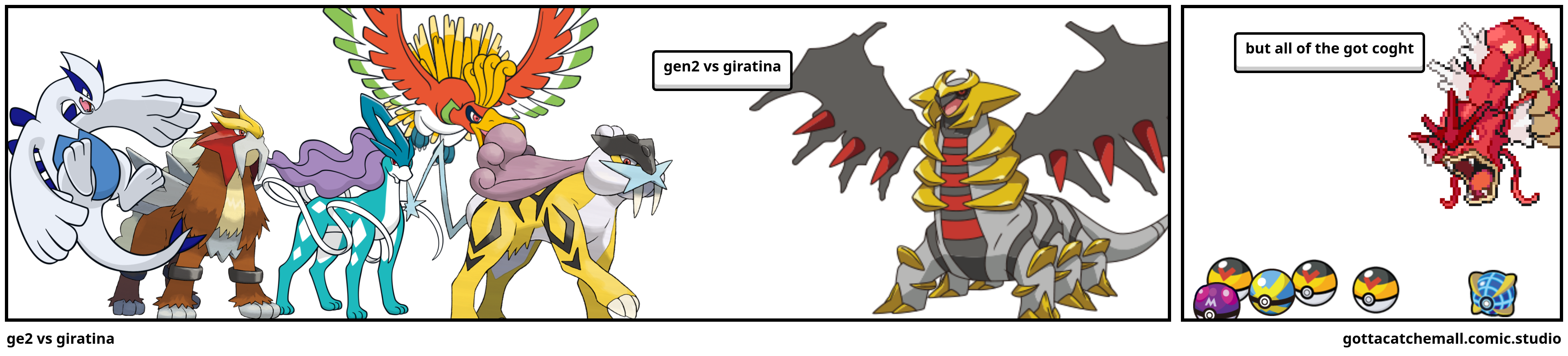 ge2 vs giratina