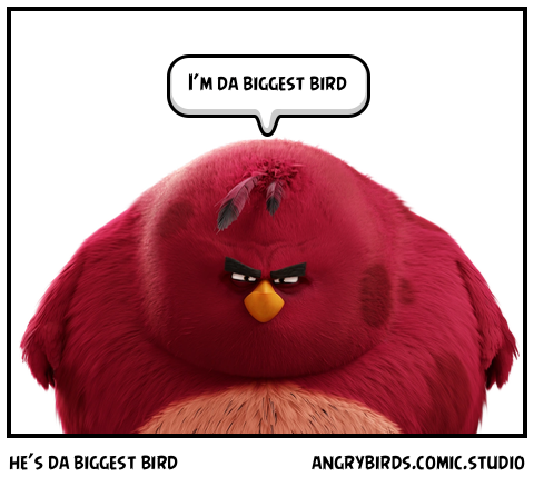 he’s da biggest bird