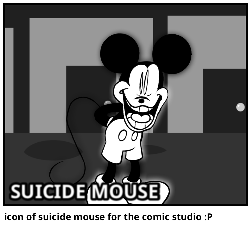 icon of suicide mouse for the comic studio :P