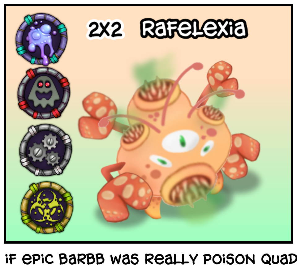 if epic barbb was really poison quad