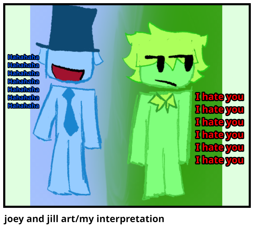 joey and jill art/my interpretation