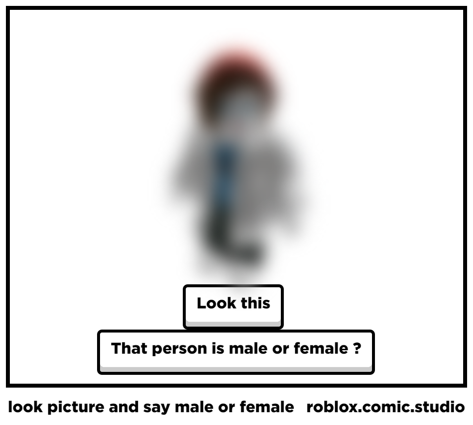 look picture and say male or female
