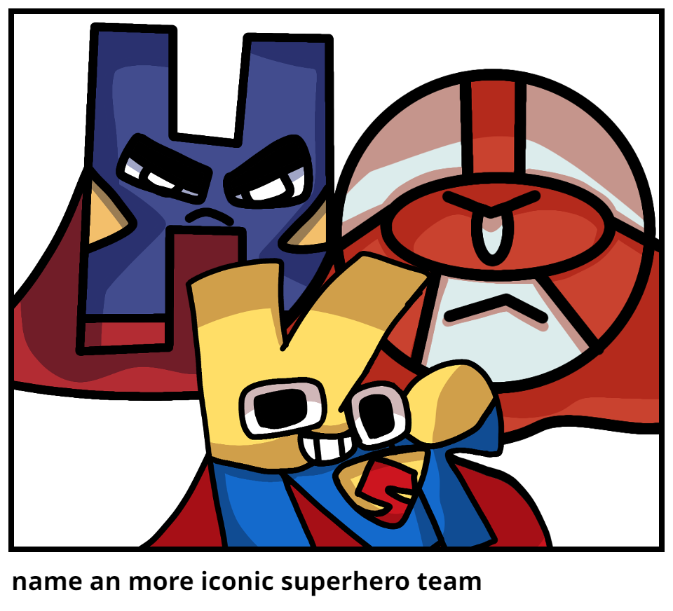 name an more iconic superhero team