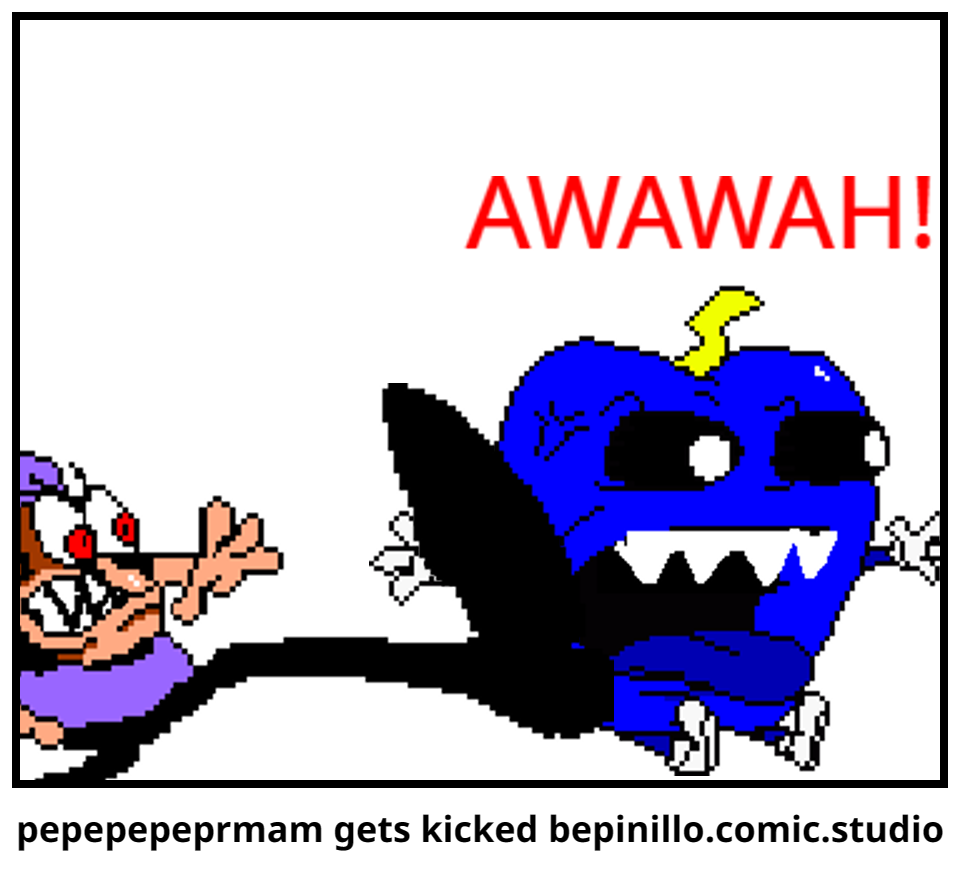 pepepepeprmam gets kicked