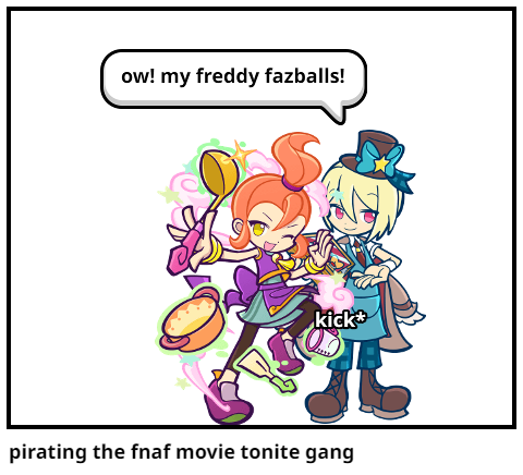 pirating the fnaf movie tonite gang