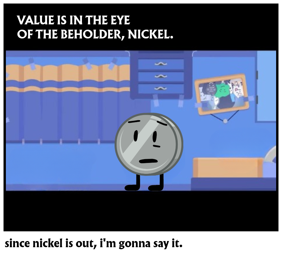 since nickel is out, i'm gonna say it.