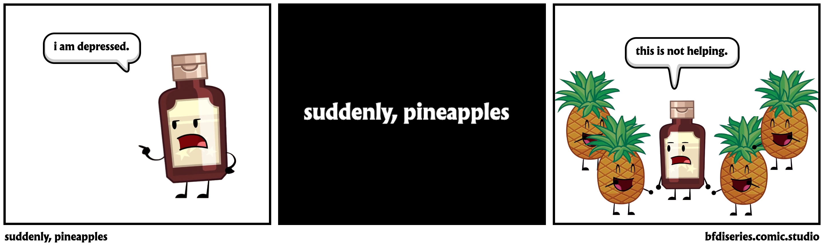 suddenly, pineapples