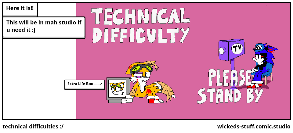 technical difficulties :/