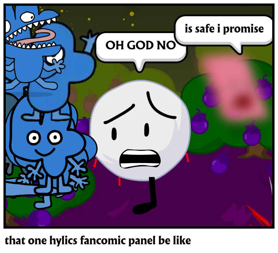 that one hylics fancomic panel be like