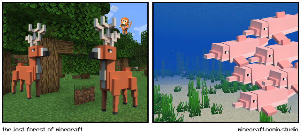the lost forest of minecraft