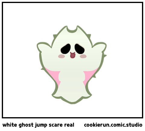 white ghost jump scare real